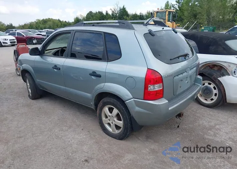 2007 Hyundai Tucson Gls from USA, damaged, VIN KM8JM12B27U649116